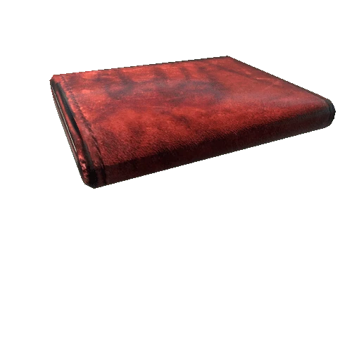 Tri Fold Wallet Red_1